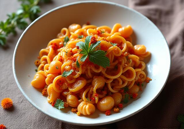 Piatto gourmet fusion Italo-Nordafricana