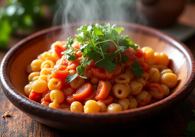 Selezione di piatti fusion Sahara Sweet